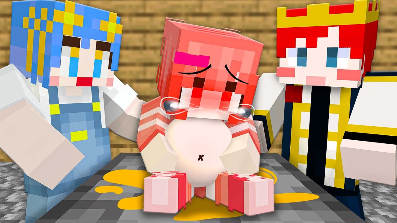 しおりのお腹がウンチで大変なことに…💀💉💨【マイクラ / マインクラフト / Minecraft】