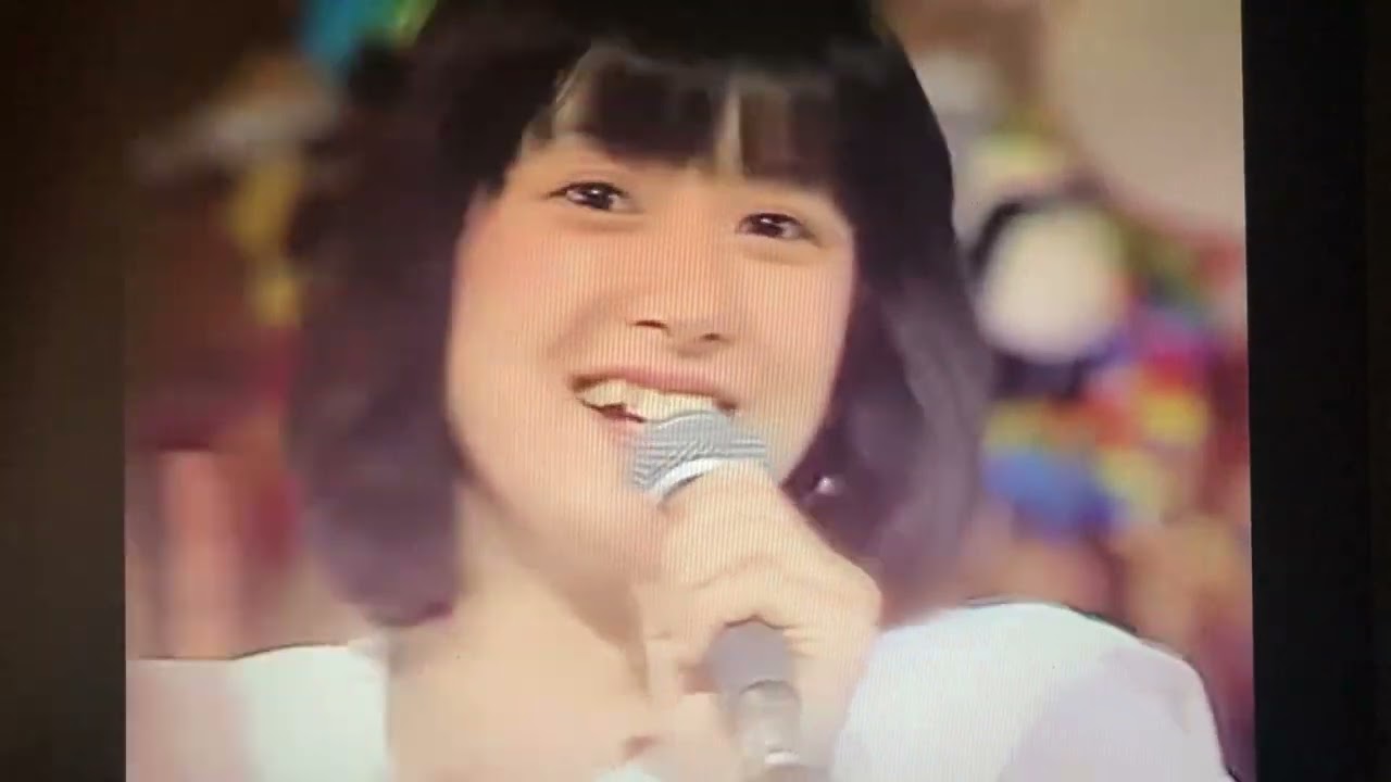 ラブレター🎵河合奈保子さん🍏🍎🍏奈保子さん生放送復帰おめでとうございます㊗️1981.11.30
