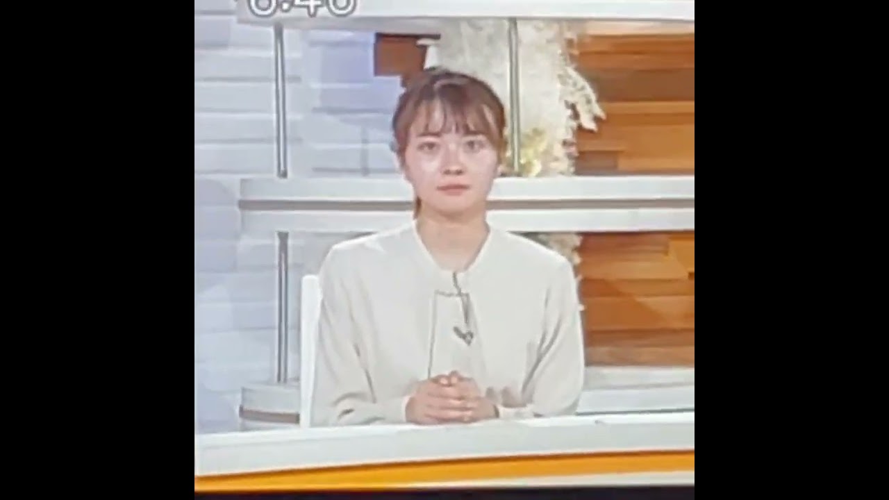 かわいい！中塚美緒アナ　#shorts　20240619