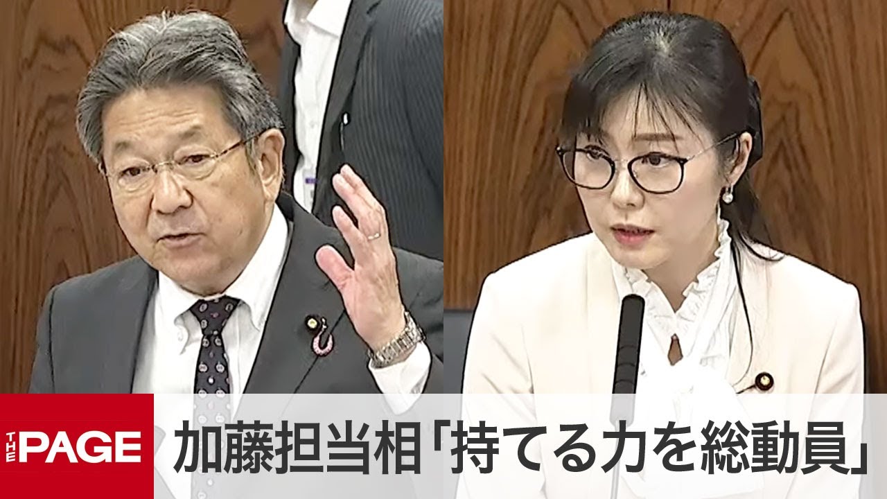 加藤担当相「持てる力を総動員」　2030年までの少子化対策を強調　立憲・杉尾議員への答弁　参院内閣委（2024年5月21日）