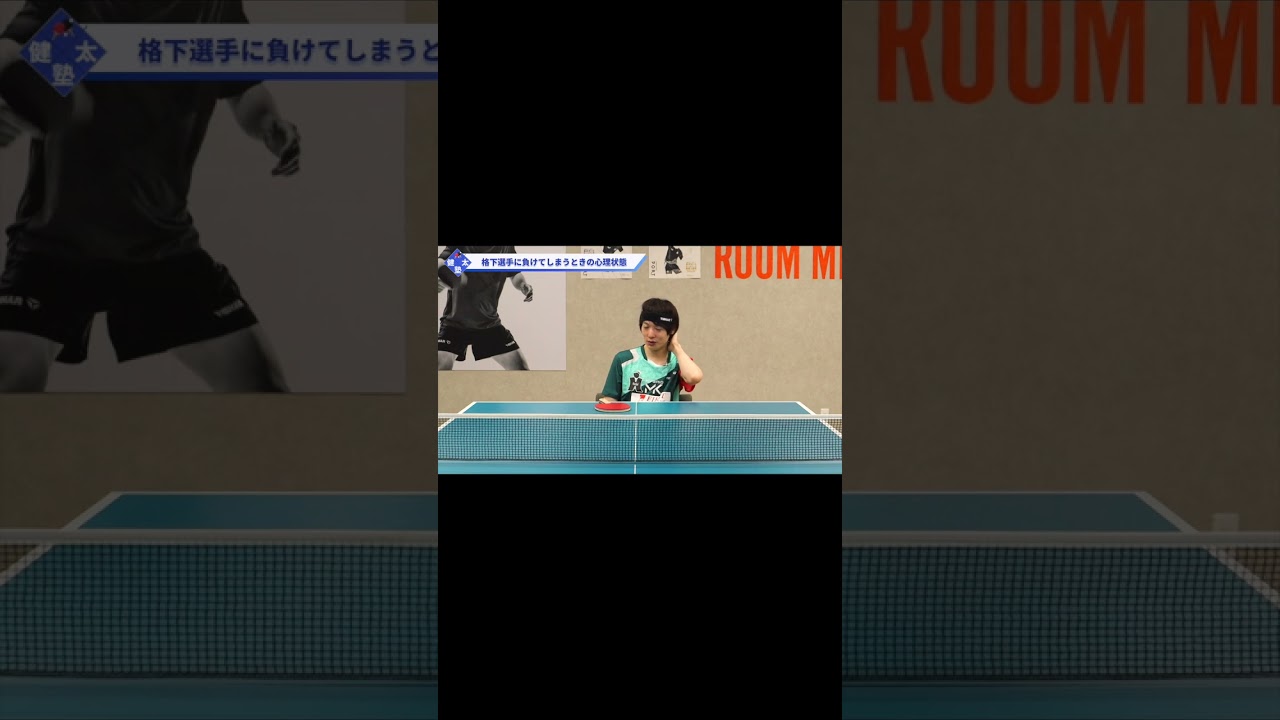 格下選手に負けてしまうときの心理状態【ワンポイントレッスン#99】#shorts