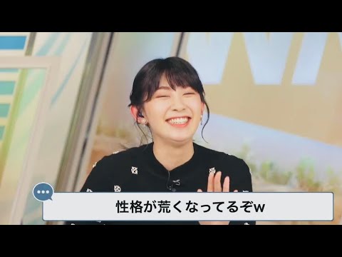 【檜山沙耶】おさやの本性が出ちゃった瞬間【ウェザーニュースlive】