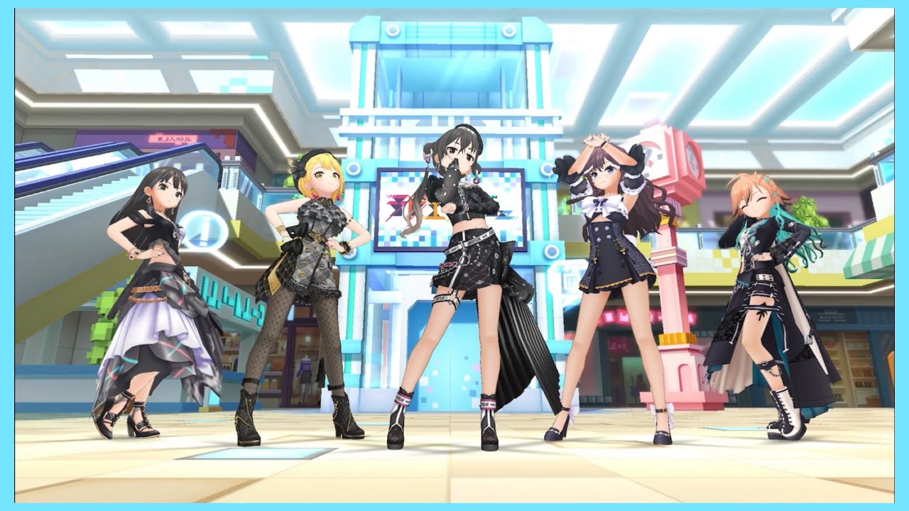 【デレステ】ストリート・ランウェイ 砂塚あきら 宮本フレデリカ 一ノ瀬志希 渋谷凛 二宮飛鳥【MV】