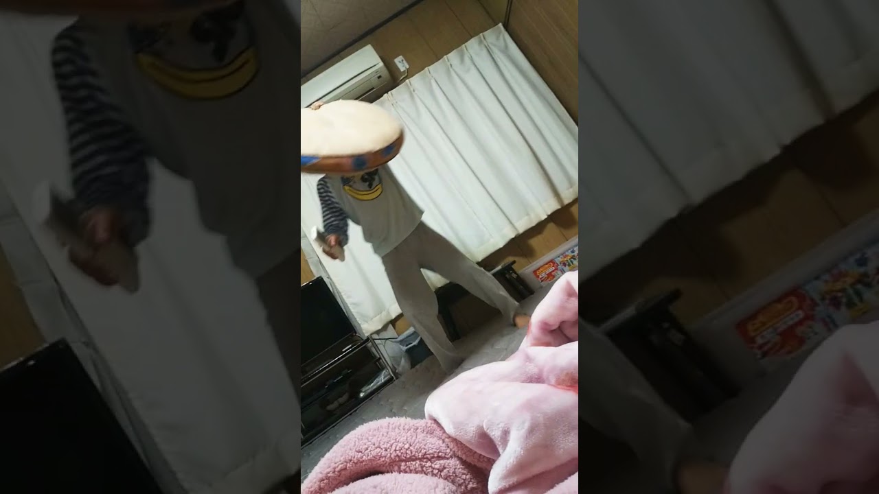 年越しで骨折した動画