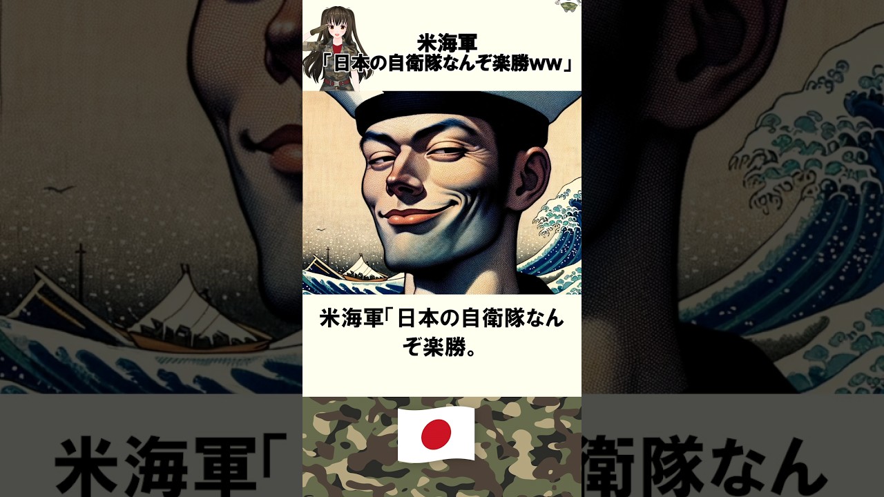 【強すぎ】海上自衛隊が米海軍との合同演習での模擬戦で魅せた異常な強さ！2chスレ　#shorts 　#自衛隊