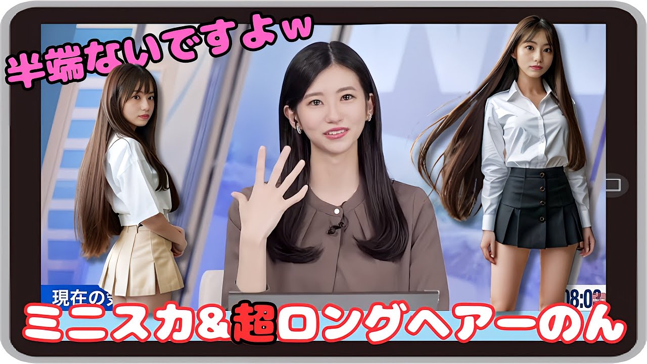 【大島璃音・友のん】『10年前とか半端ないですよw』「友のんはのんちゃんのロング好き！5年ぶりのプリクラアップデート」【ウェザーニュース】20240222