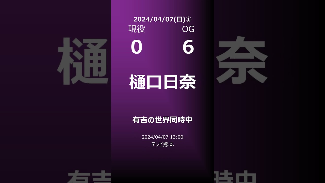 【明日の乃木坂①】地方局他 2024/04/07 #shorts #乃木坂46 【番組出演】