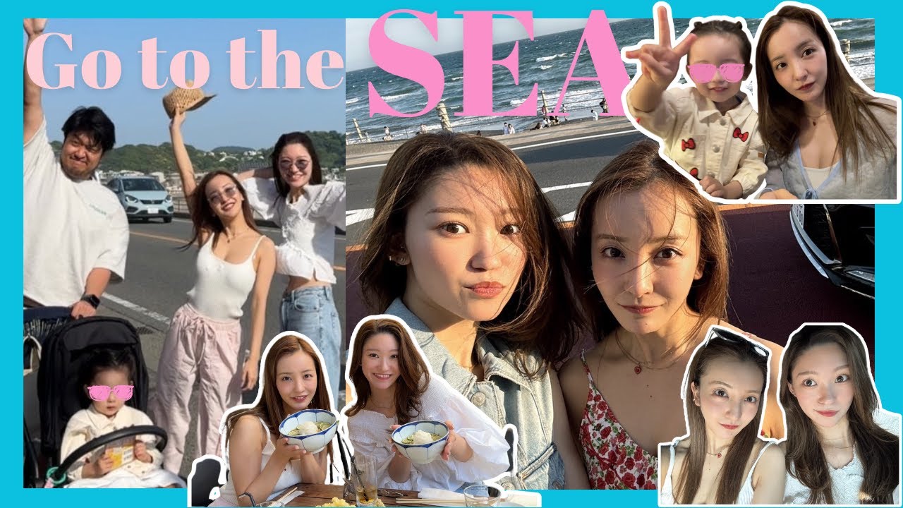 【休日】私の愛する湘南で1番美味しいお蕎麦を食べたり、海で撮影したり🌞🐚夏を感じた1日🧜🏽‍♀️🌴【vlog】