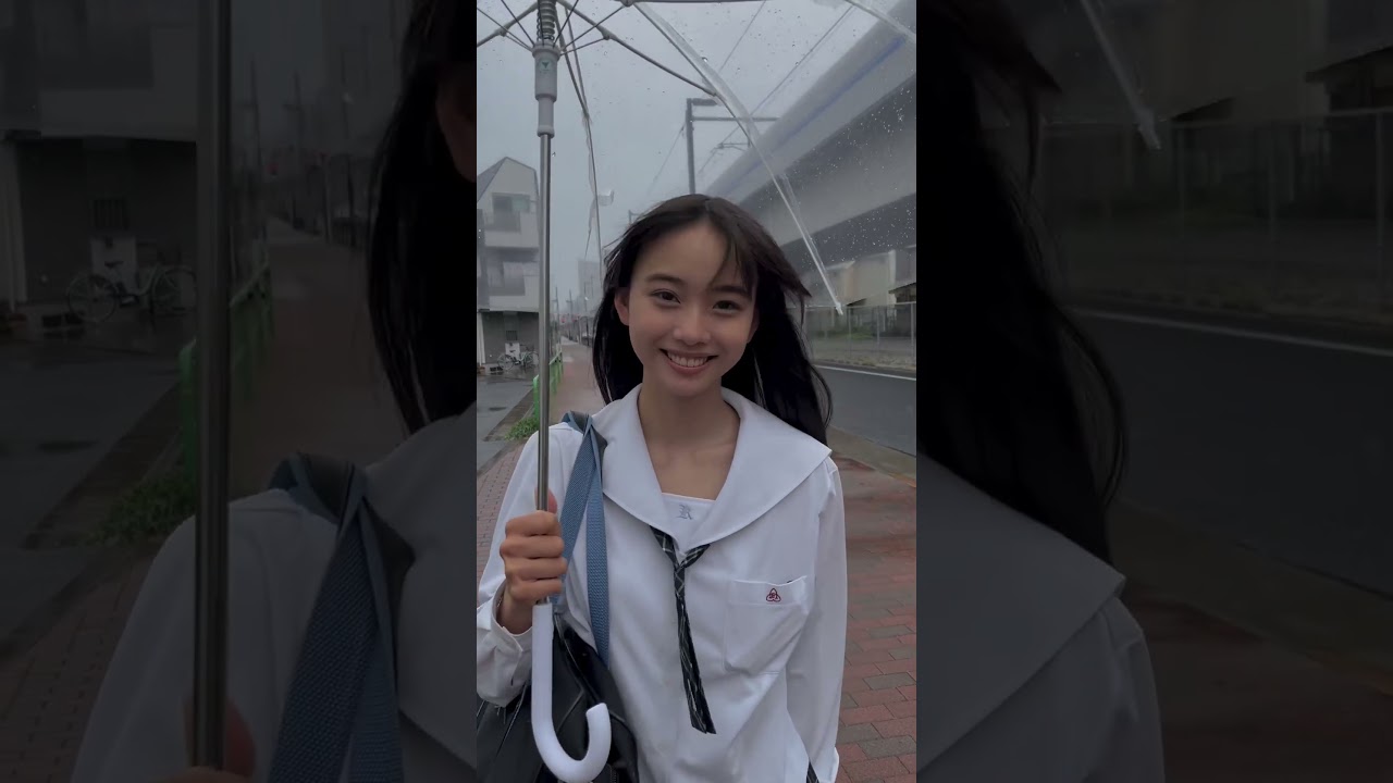 雨の日☔️♡♡地域によって大変みたいですね…💧私もいっぱい濡れてしまって大変でした🥲♡♡明日朝9時から、仮面ライダーガッチャードです！！アトロボスとの約束守れれるかな？お楽しみに🥹♡♡ #東京 #雨