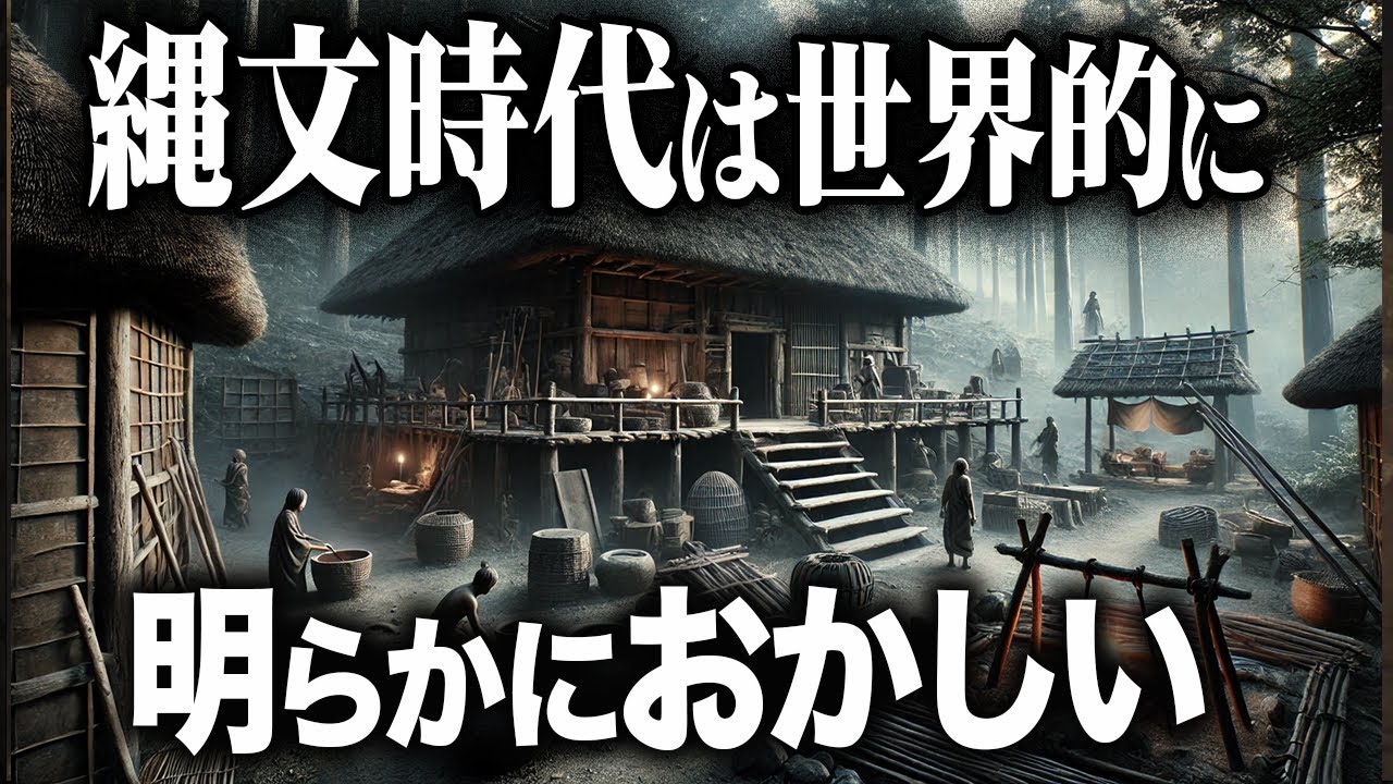 縄文時代の特異性...なぜ１万年も平和が続いたのか。。。【ゆっくり解説 】