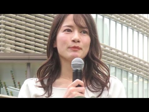 ＜TBS宇内梨沙アナ＞ノースリーブワンピで美肌見せ　ステッチがアクセントに