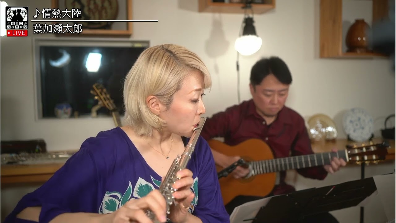 情熱大陸:葉加瀬太郎フルート・ギター・バイオリン カバー