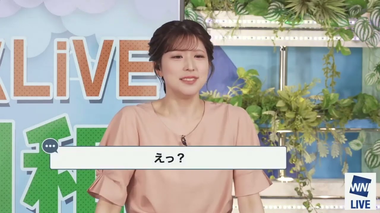 【小林李衣奈】4ブロック_オープニング（240705 ウェザーニュースlive Moon）