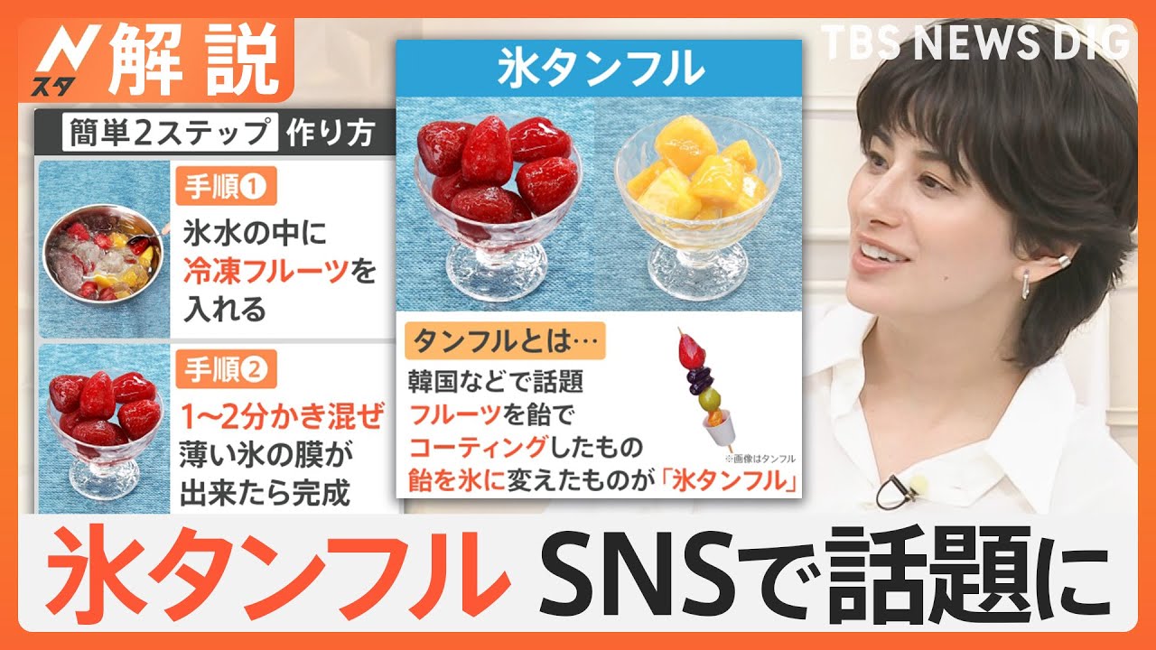 “危険な暑さ”…来週「10年に一度レベルの高温」注意、SNSで話題「氷タンフル」【Nスタ解説】｜TBS NEWS DIG