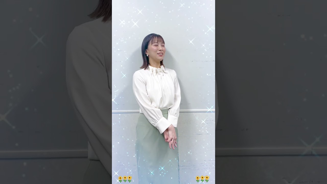 雪乃アナの好きなもの…💭6️⃣ #テレビ朝日 #グッドモーニング #山本雪乃 #アナウンサー #好きなもの #漢字