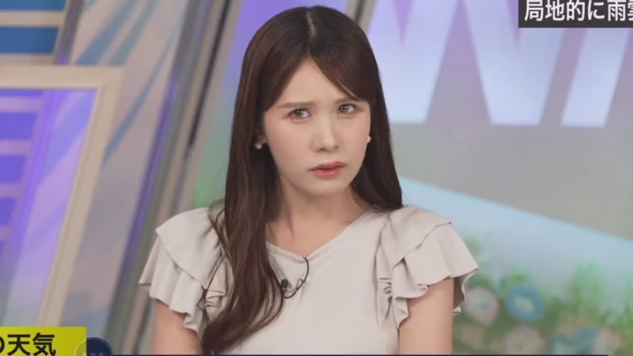 戸北美月がキレ顔になる瞬間【ウェザーニュース切り抜き】