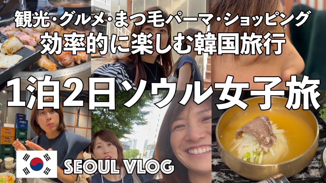 #96【Korea Trip】効率よくソウルを楽しむ旅🇰🇷