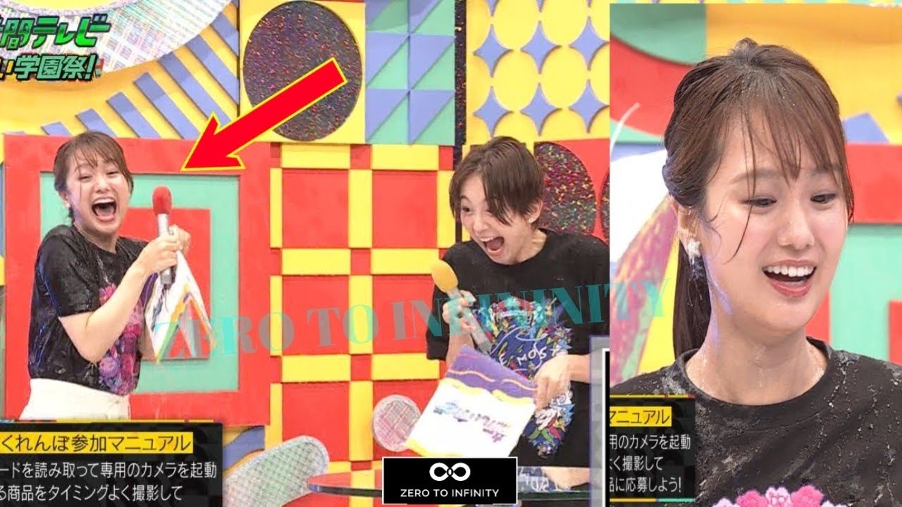 【27時間テレビ】井上清華アナ＆小室瑛莉子アナ、びしょ濡れのハプニングで悲鳴も…すぐさま落ち着き取り戻す 【ずぶ濡れ】【井上アナ】