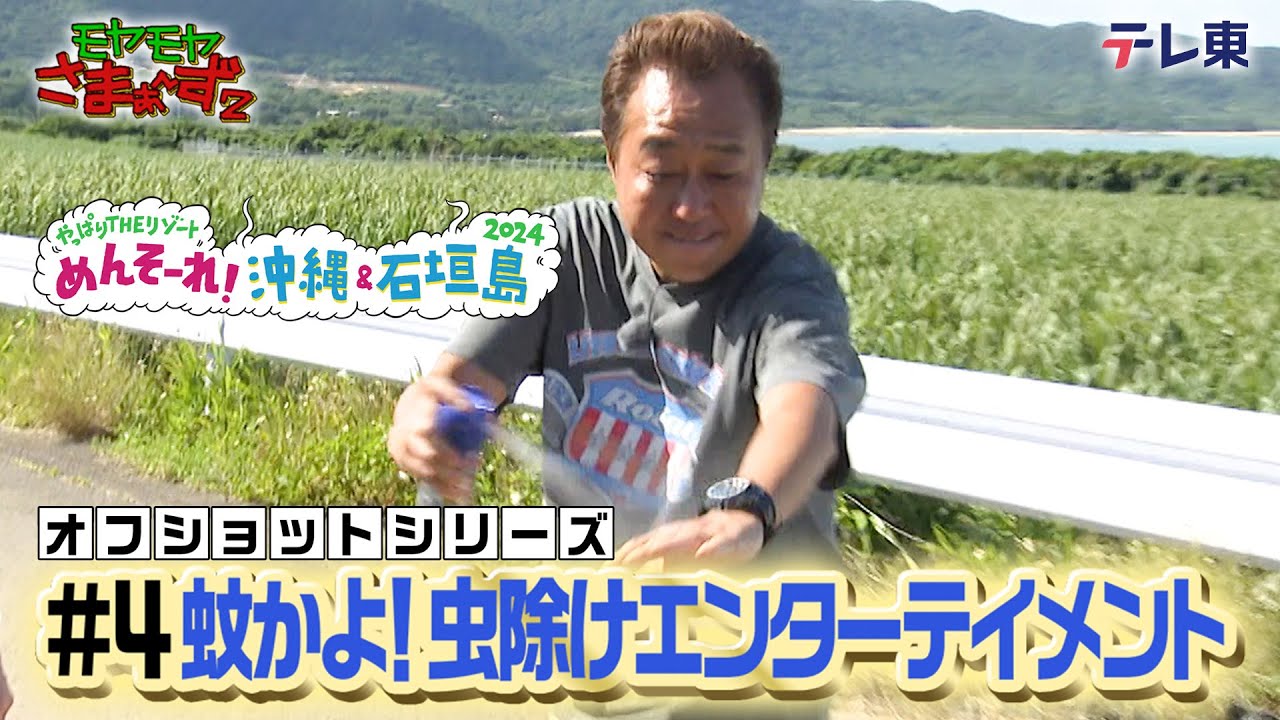 「虫除けスプレー」モヤさまin那覇＆石垣島２０２４【オフショット④】｜DMM TVで独占見放題配信中！