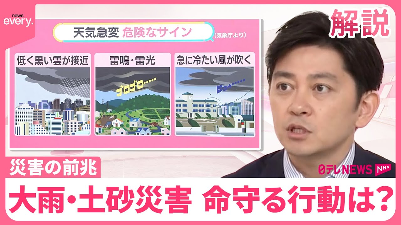 【災害の前兆は？】焦げくさいにおいは〇〇に注意 「竜巻の卵」の異名、危険な雲の貴重映像【#みんなのギモン】