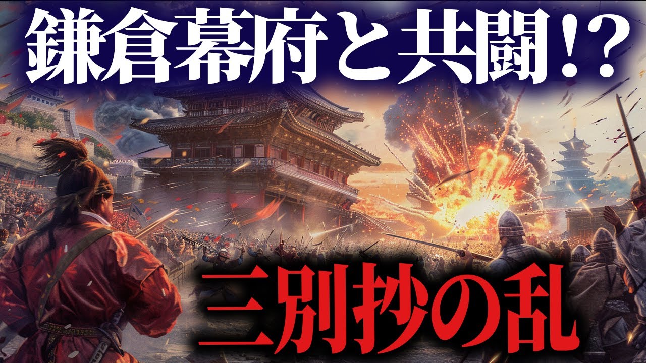 【最強軍団】高麗で最後まで抵抗した三別抄の滅亡【モンゴルの高麗侵攻シリーズ③】