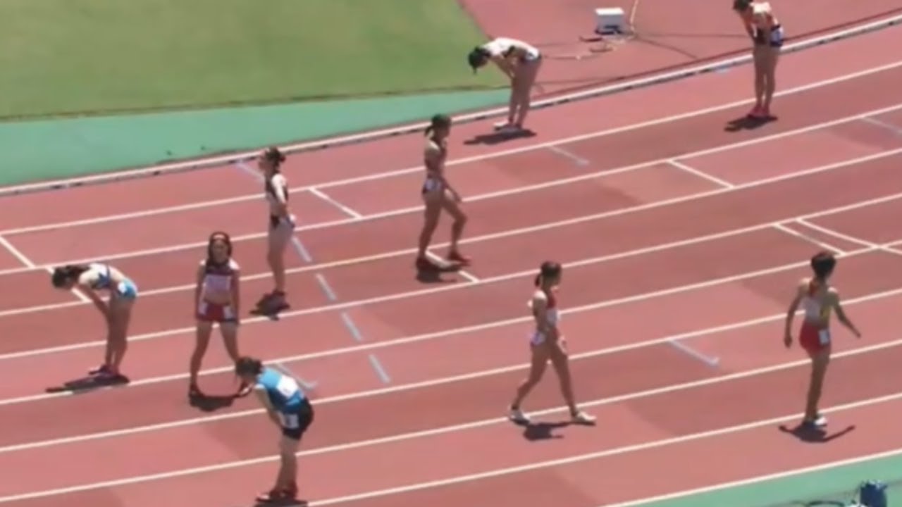 59秒台が3選手  女子400ｍＨ予選   福岡インターハイ陸上2024