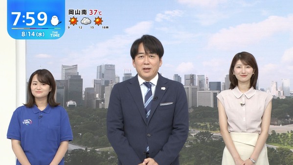 【画像】今日の吉村恵里子さんと一ノ瀬美空さん　8.14