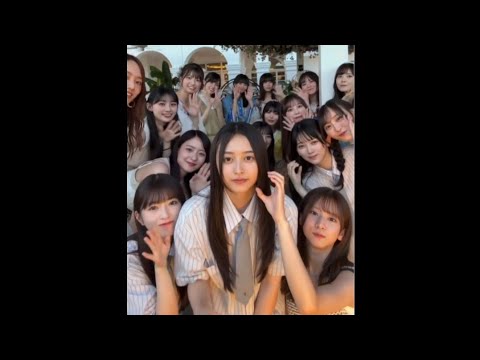 乃木坂46 チートデイMV撮影終了直後 現地シンガポールからインスタLIVE 2024.07.27