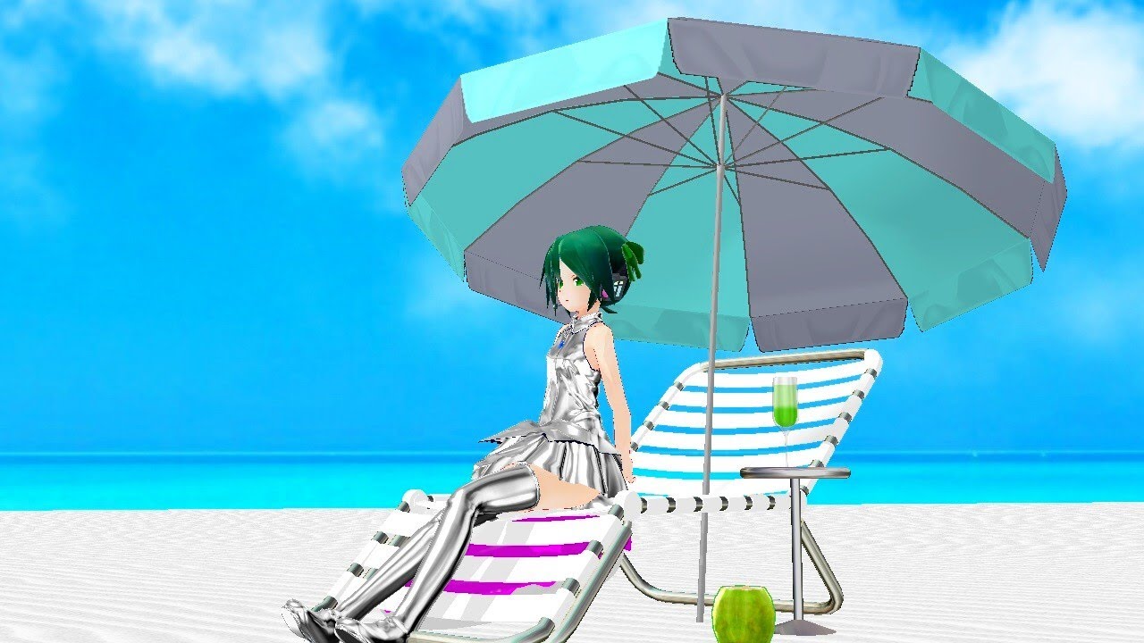 【MMD】【初音ミク】愛は風まかせ／五十嵐浩晃