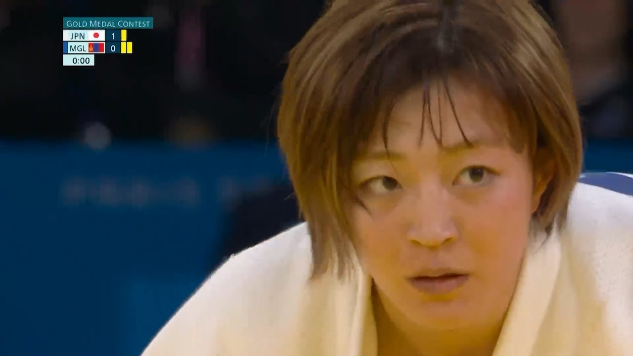 【柔道女子48キロ級決勝】角田夏実 金メダル獲得！日本人メダル第1号｜パリオリンピック™