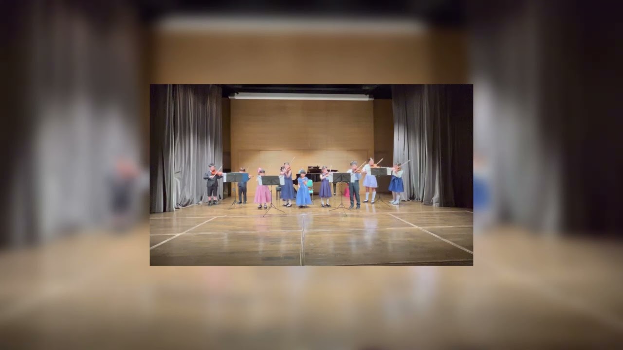 パッヘルベル/ カノン　幼児&小学生アンサンブル　2024年