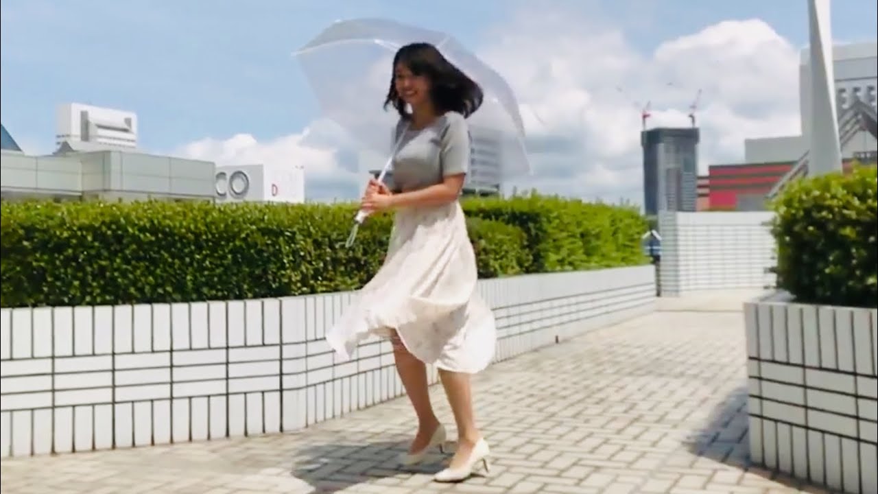 【角田奈緒子】なおこーんスローモーション【ウェザーニュースlive】