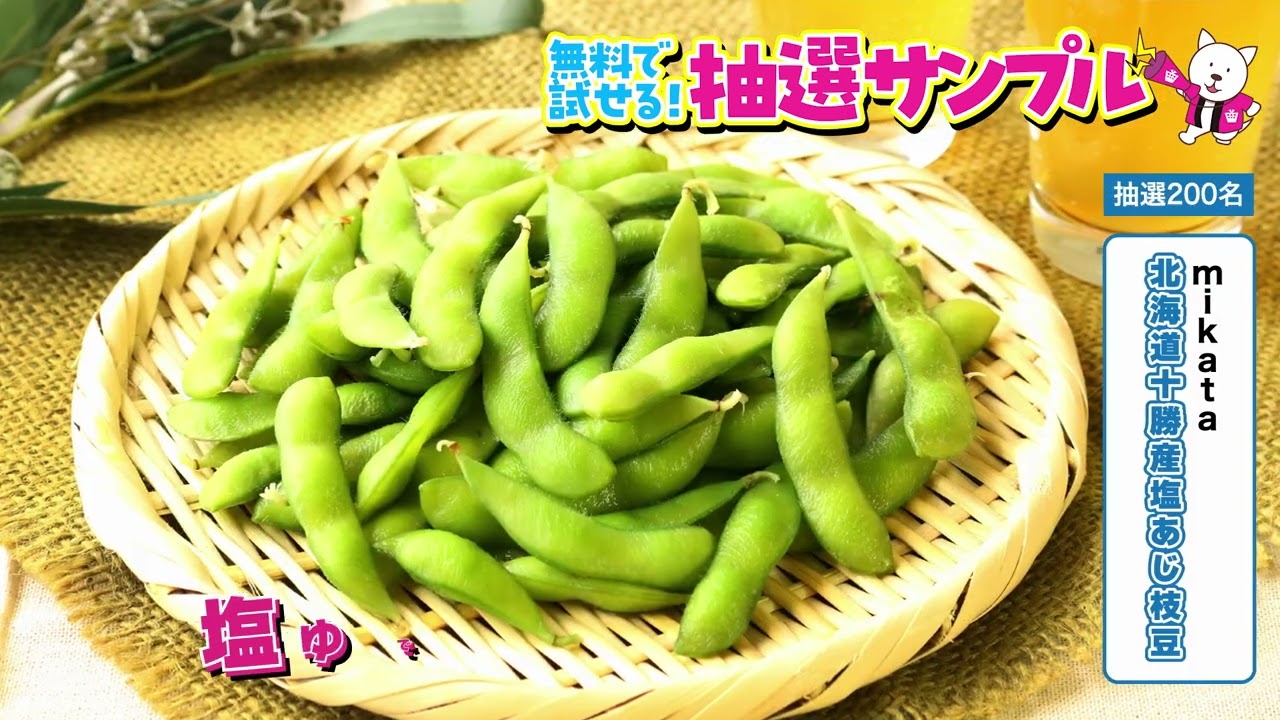 2024/8/13(火)~8/19(月)　無料で試せる！ 抽選サンプル【サンプル百貨店】