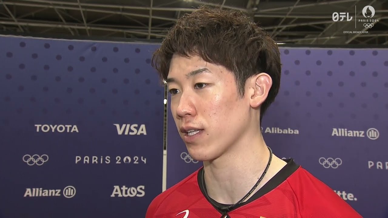 【バレーボール男子準々決勝】「決められなくてごめん」石川祐希 試合後インタビュー  ｜パリオリンピック™