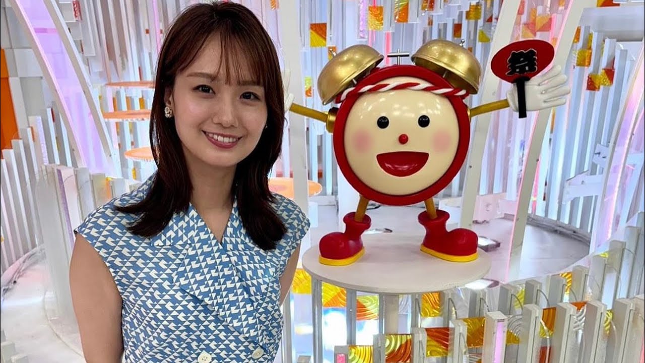 井上清華アナ（Seika_Inoue) 2024. 8.15のスマイル・チャージ