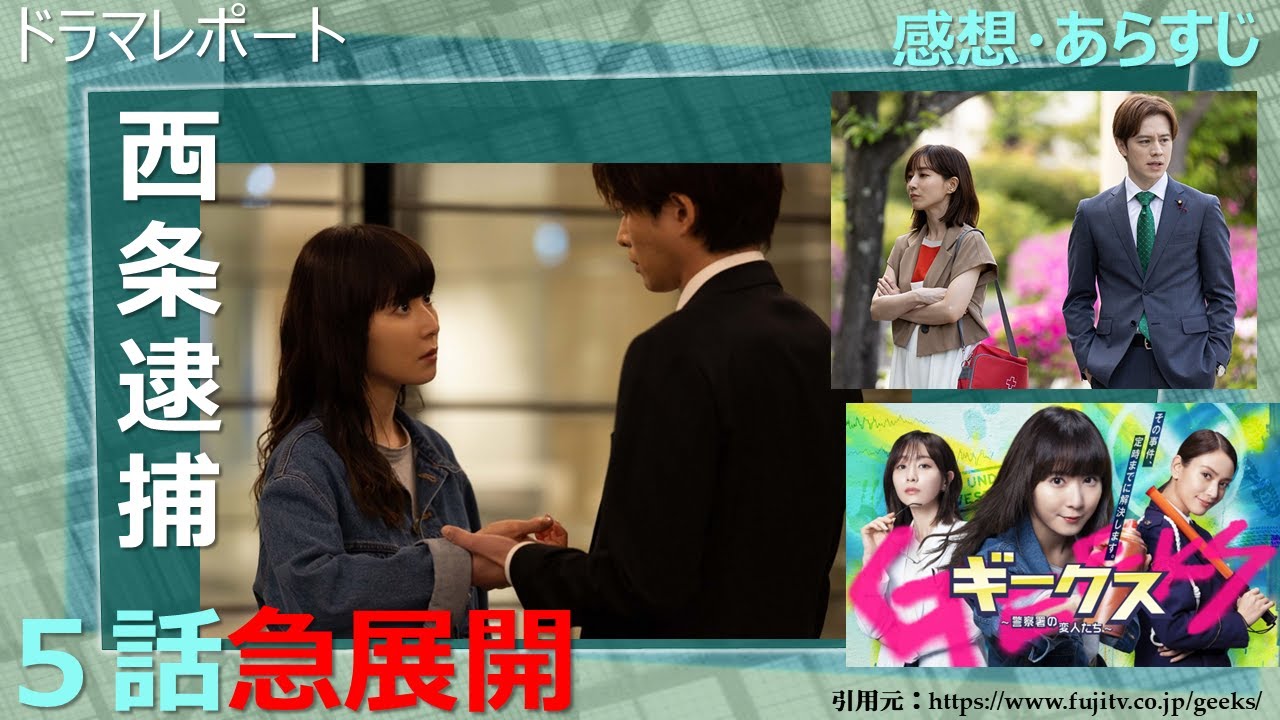 ドラマ 木曜劇場「ギークス～警察署の変人たち～」5話　あらすじ・感想・考察　ー　ドラマレポート