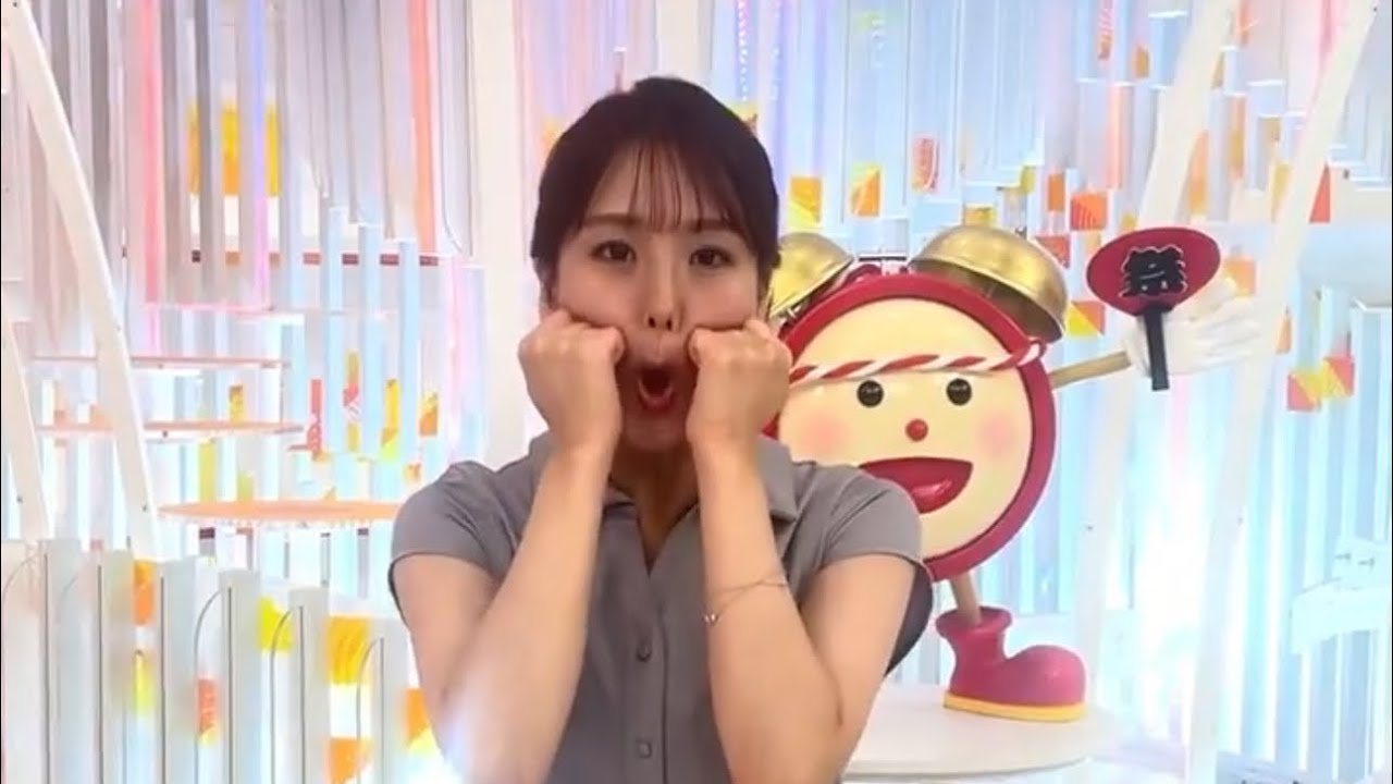 井上清華アナ（Seika_Inoue) 2024. 8.9のスマイル・チャージ