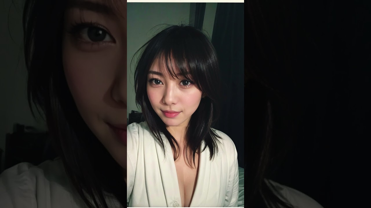 乳首見えちゃうかも！巨乳美女とノーブラ散歩  #ai #shortsvideo #ストリートスナップ #スナップ写真 #美女 #グラビア
