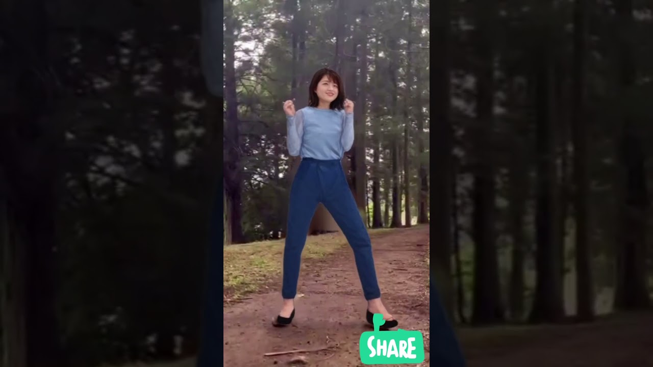 田中萌アナ、オトナブルー踊る #かわいい #田中萌#女子アナ#踊る