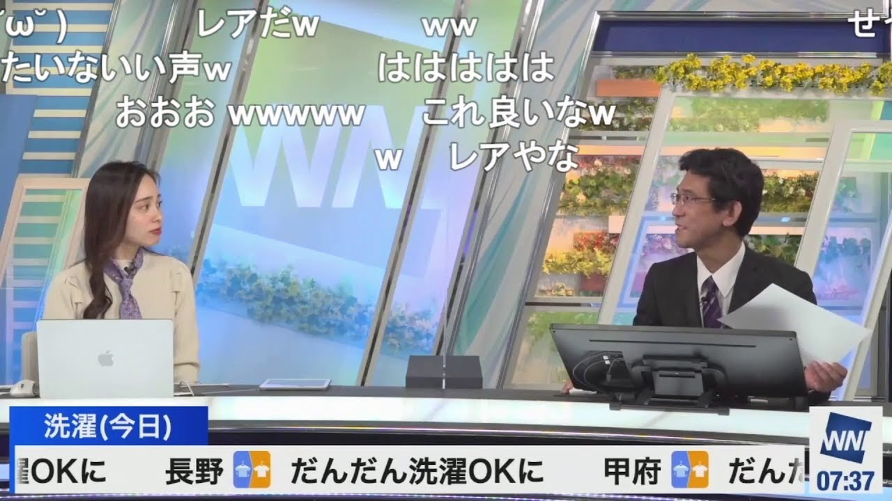 【蔵出し切り抜き2023】ぐっさんの関西弁天気予報 ニコ生コメント付き【内田侑希・山口剛央】