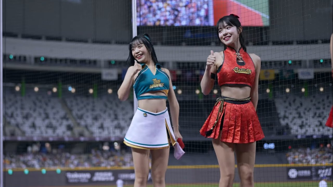 李多慧 黃澄澄 林襄 籃籃 賴可 起亞虎三振舞整場跳不停 中職明星賽Day2  CPBL All-Star Game cheerleaders fancam