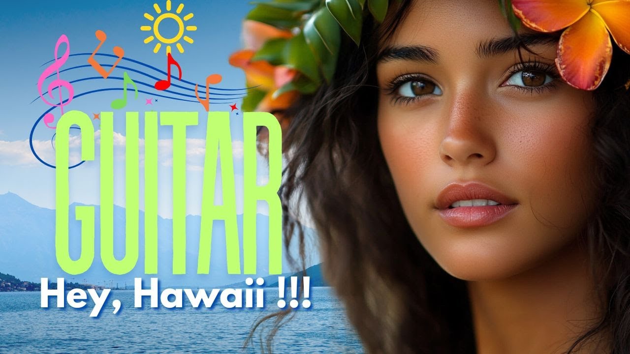 ギター音楽と海の波が平和な気分をもたらす, guitar music, relax music : ストレスを解消し、ポジティブなエネルギーを再生します