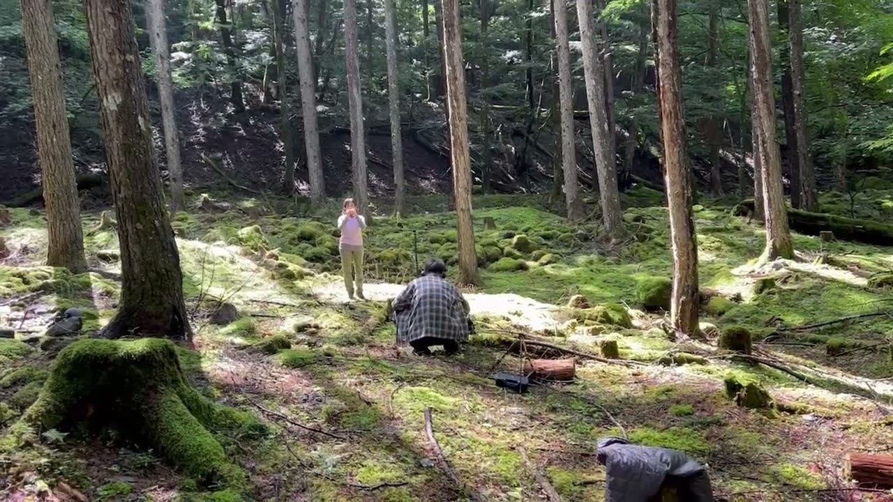 【一滴の旅・アーティストコレクティブ】メイキング・中村仁美氏南アルプスで篳篥を奏でる