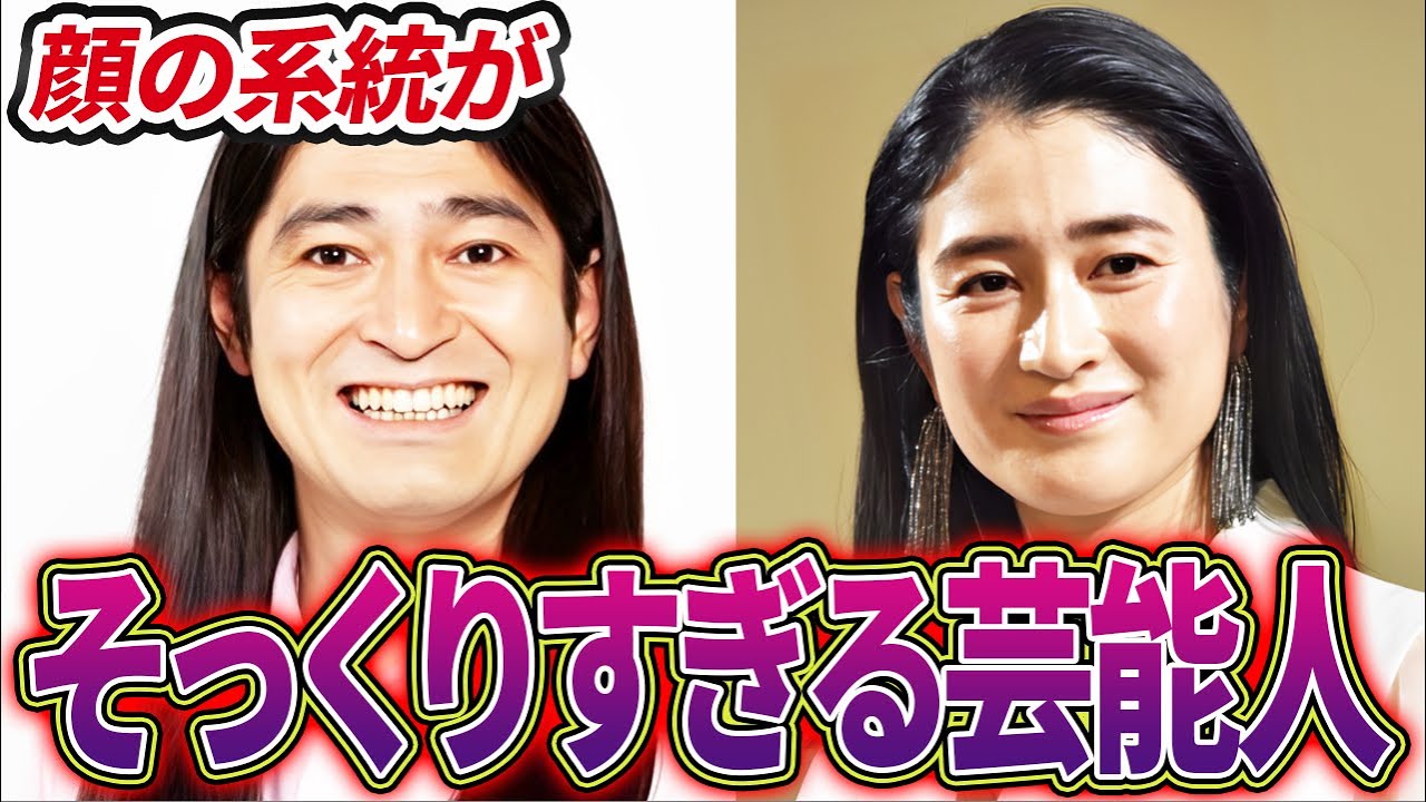 【ガルちゃん芸能】顔の系統が同じな芸能人【面白・有益2ch】