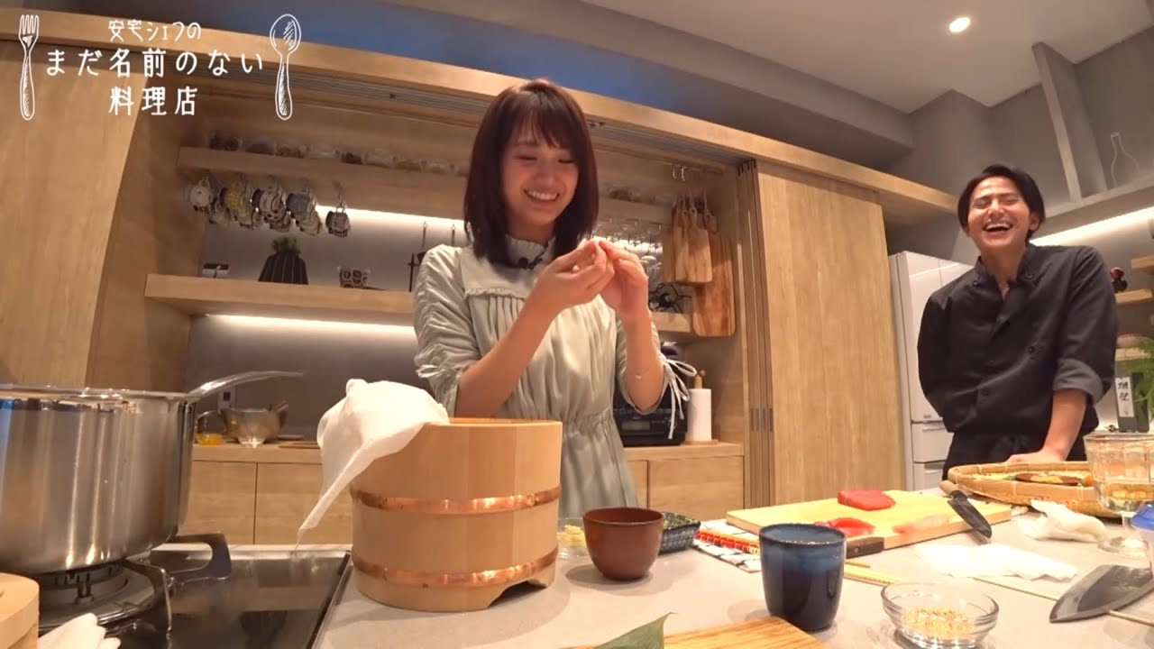 【井上清華】寿司を握ってる清華ちゃん！