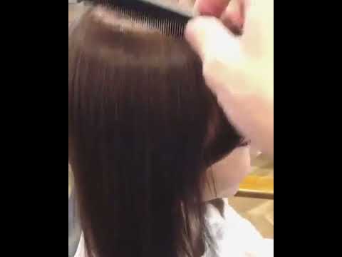 柴田阿弥ちゃん トリートメント後