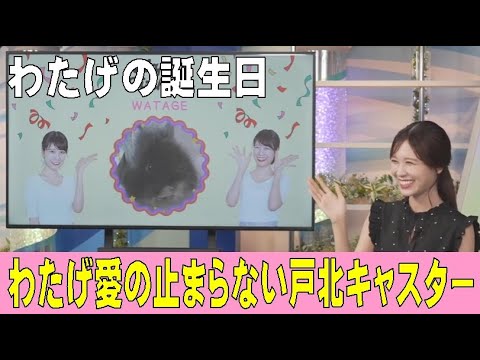 [切抜き] ウェザーニュース「わたげは兎ではない！？」戸北美月キャスター