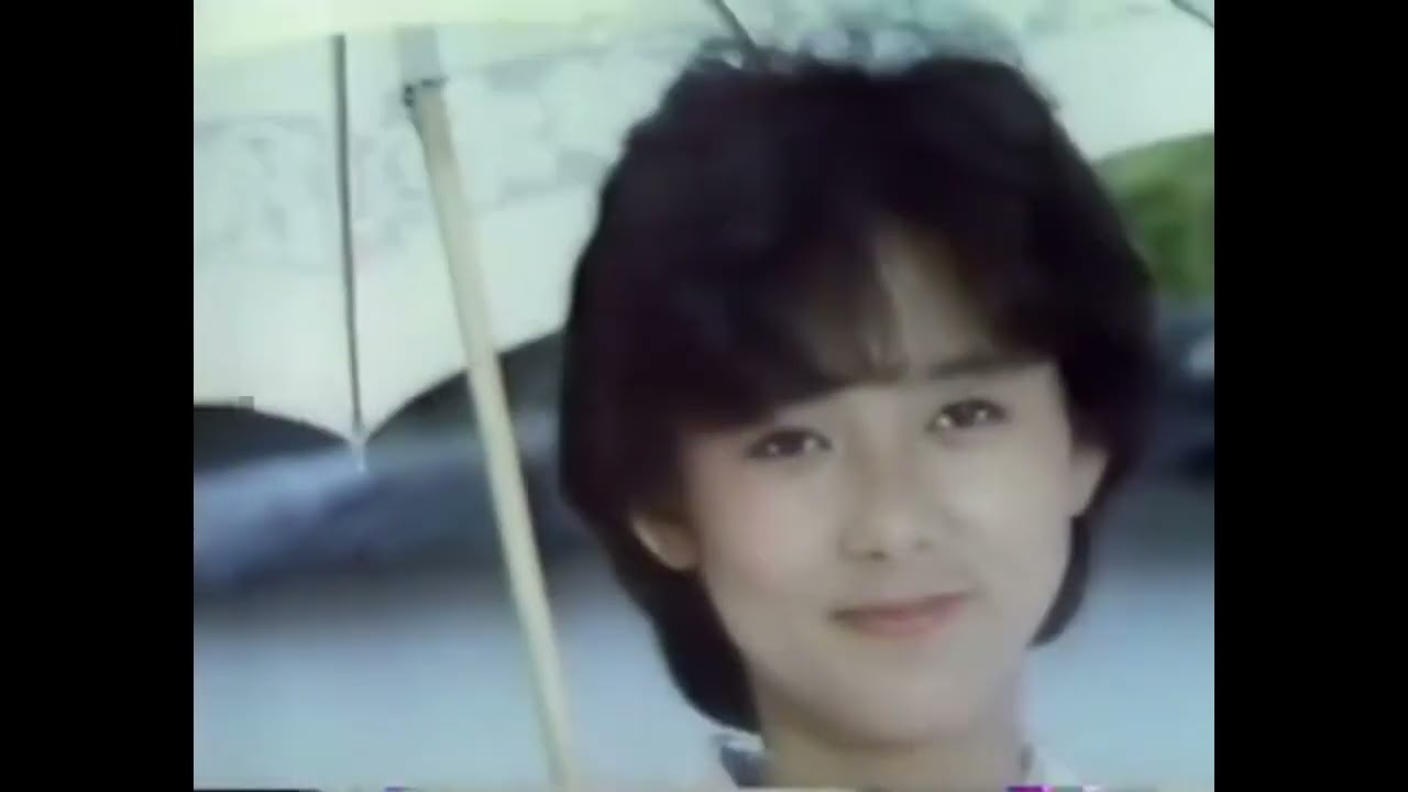 ヤマザキ　水ようかん　CM　1983  斉藤慶子