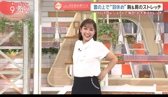 【画像】今日の松岡朱里さん　8.19