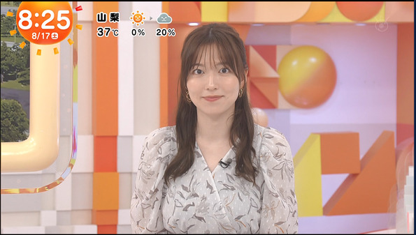 【画像】今日の阿部華也子さん　8.17